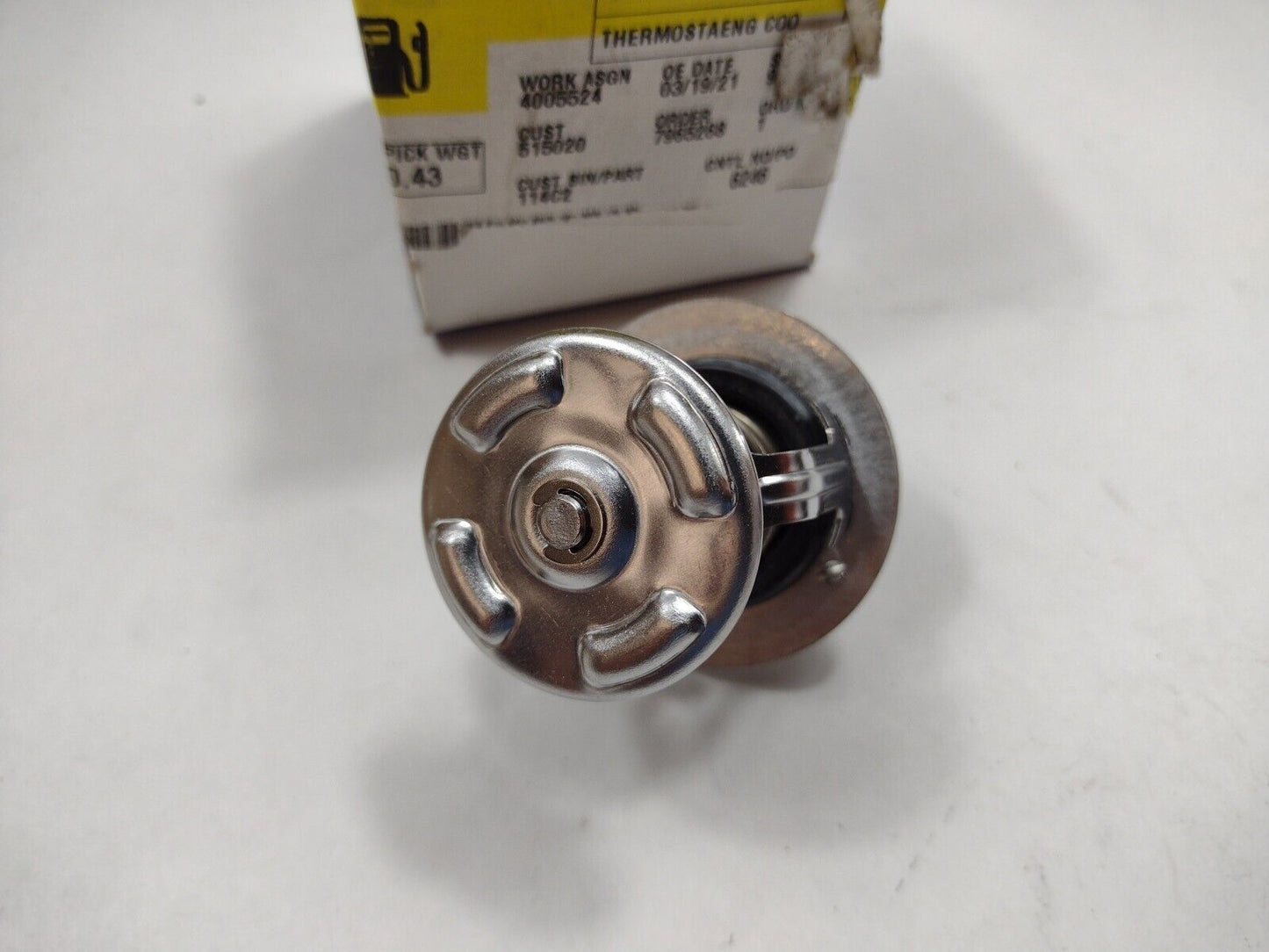 Genuine GM Engine Coolant Thermostat 12600171