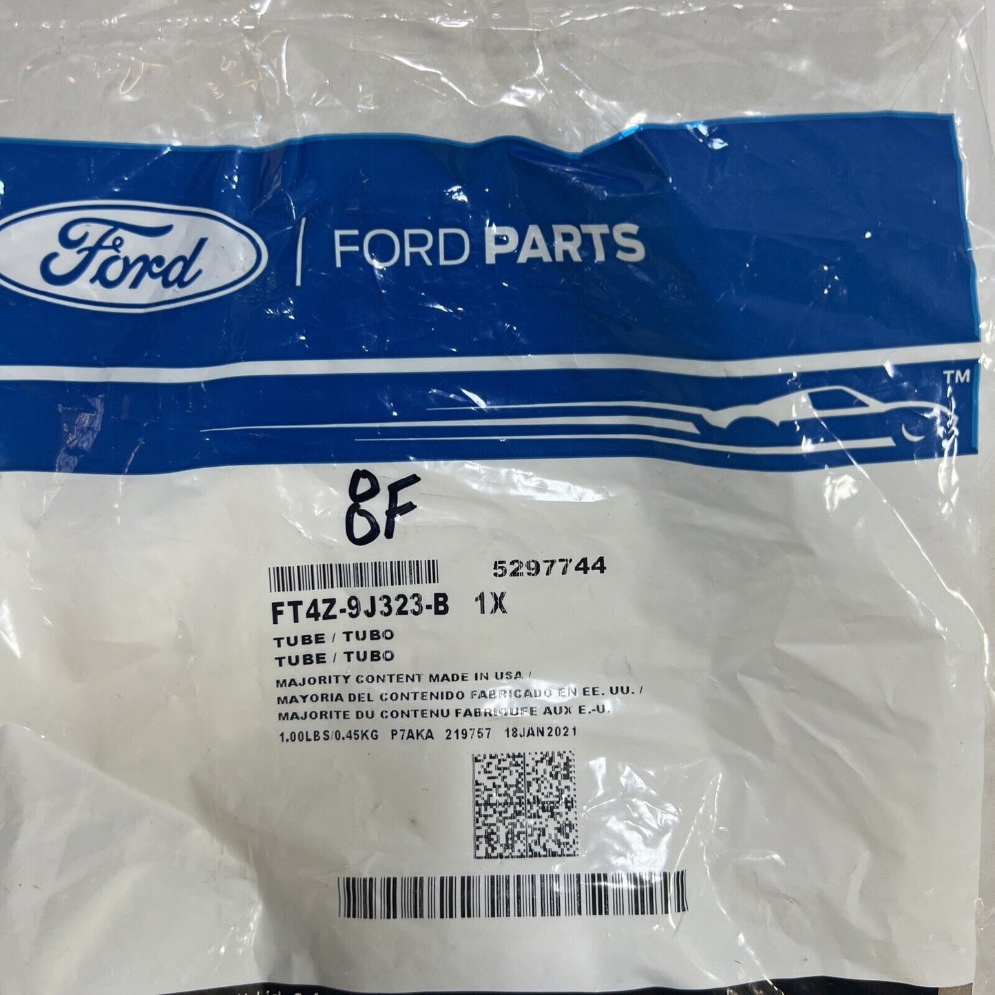 Genuine OEM Ford Fuel Rail Tube Assembly FT4Z9J323B