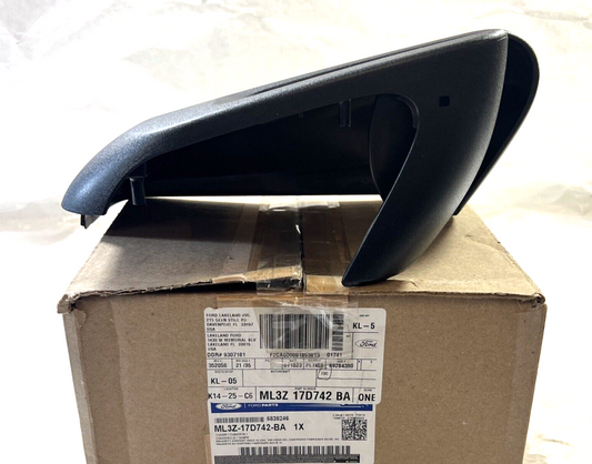 Genuine OEM Ford F-150 Front Door Outside Mirrors-Mirror Cover ML3Z17D742BA