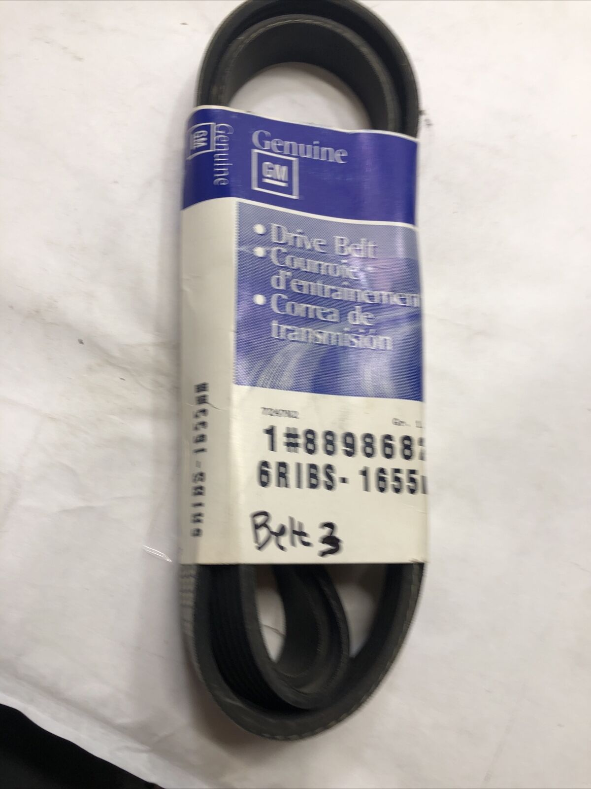 Genuine GM Serpentine Belt 88986826