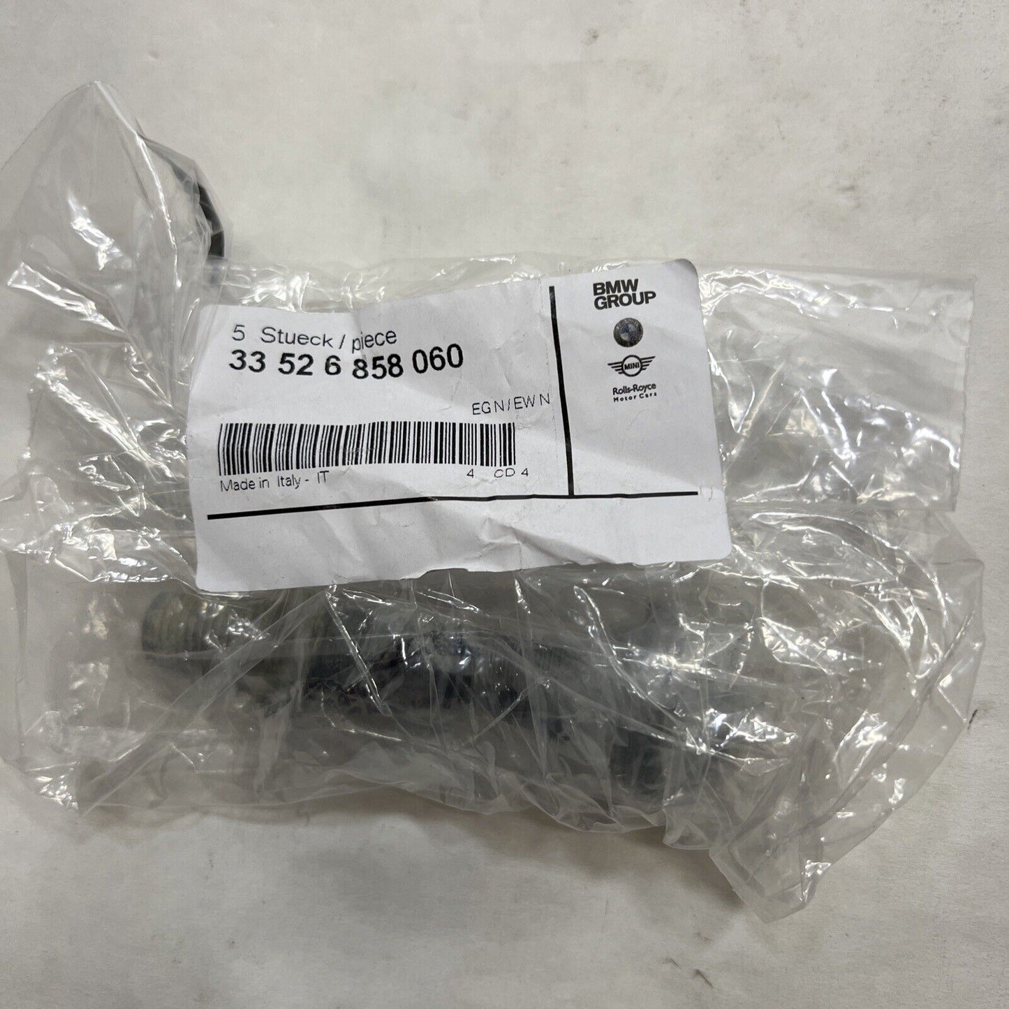 Genuine OEM BMW X1 Shock Screw Bolt Assembly 2016-2020 33526858060