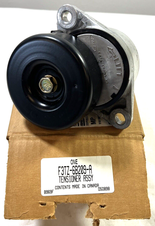 Genuine OEM Ford Idler Belt Tensioner Pulley Assembly F3TZ6B209A