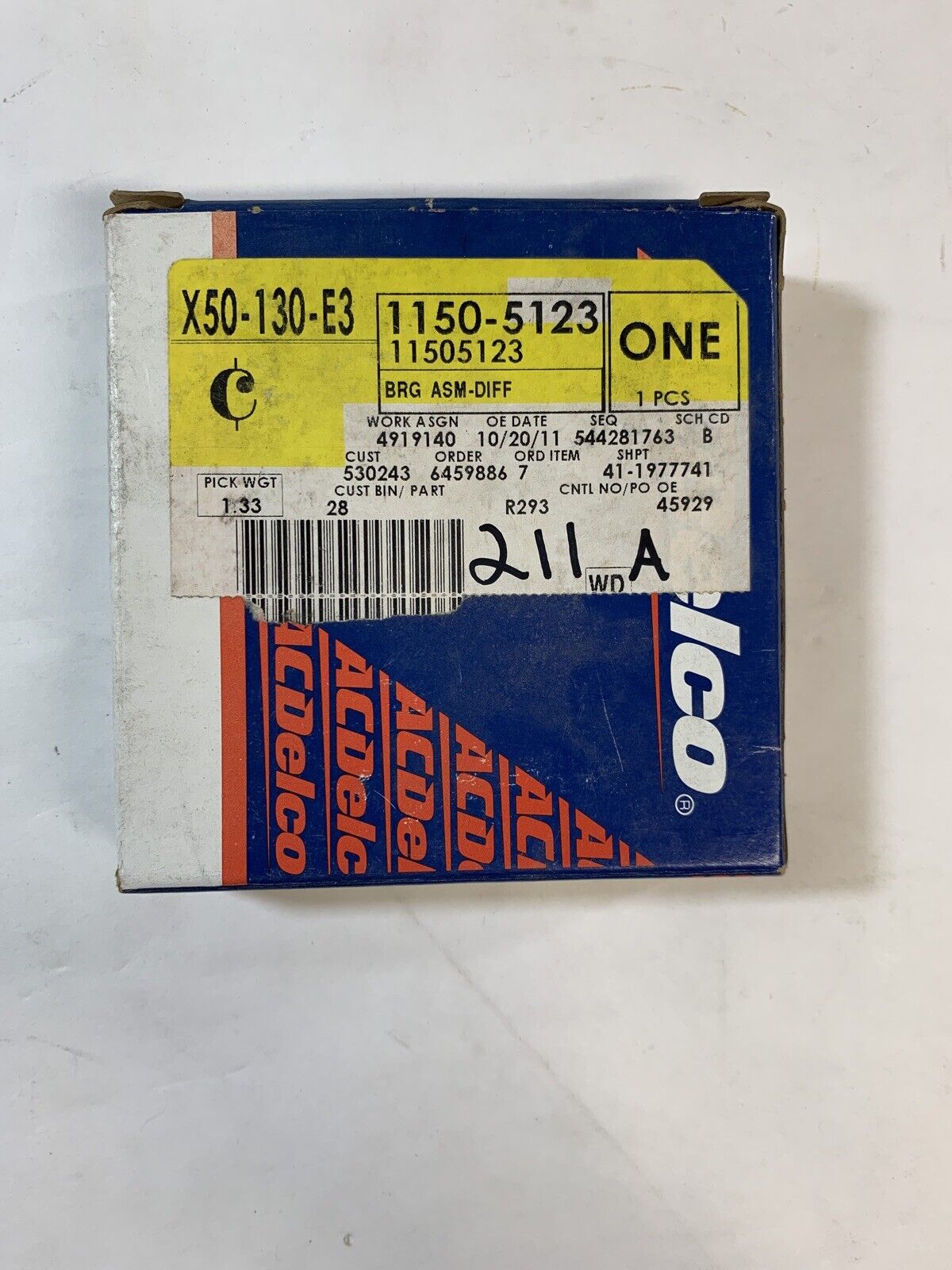 Genuine GM Bearing 11505123