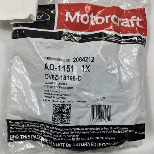 Genuine OEM Ford Front Suspension Strut Bearing Motorcraft AD1151 DV6Z18198D