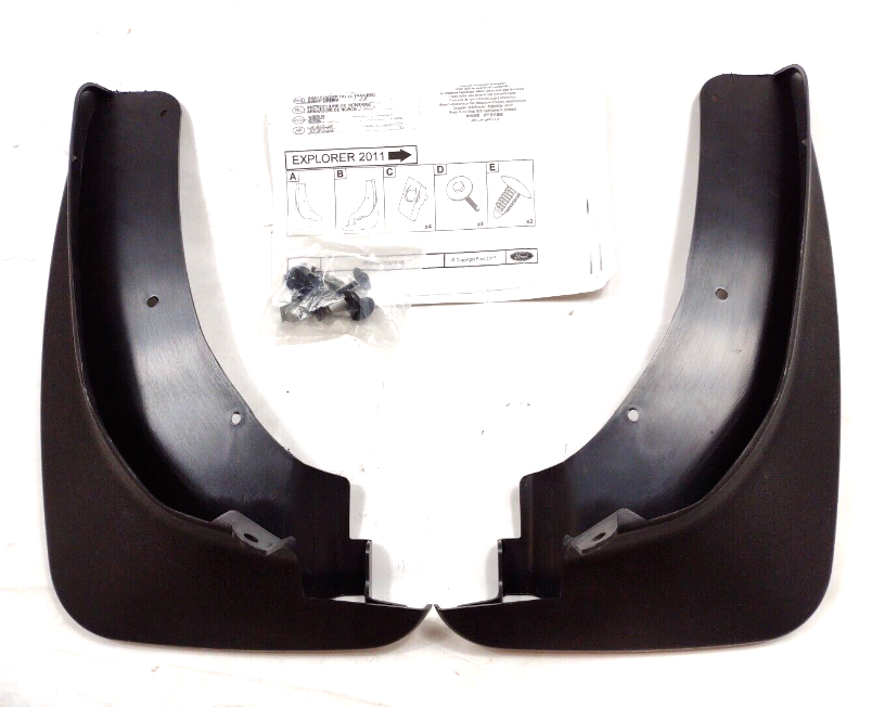 Genuine OEM Ford Explorer Front Splash Guards Kit 2011-2019 BB5Z16A550AA