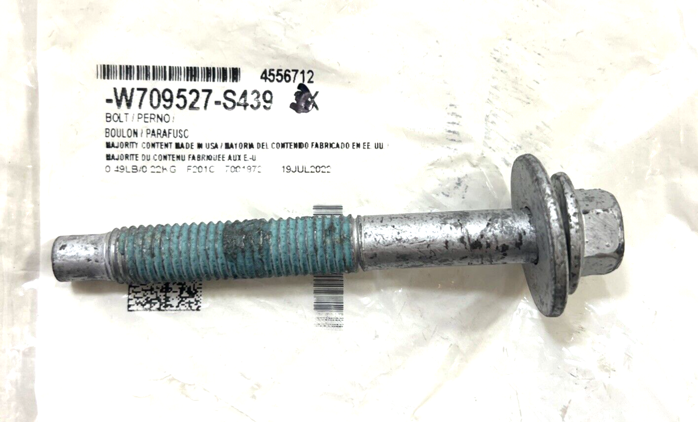 Genuine OEM Ford MKZ Engine Motor Transmission-Torque Strut Bolt W709527S439