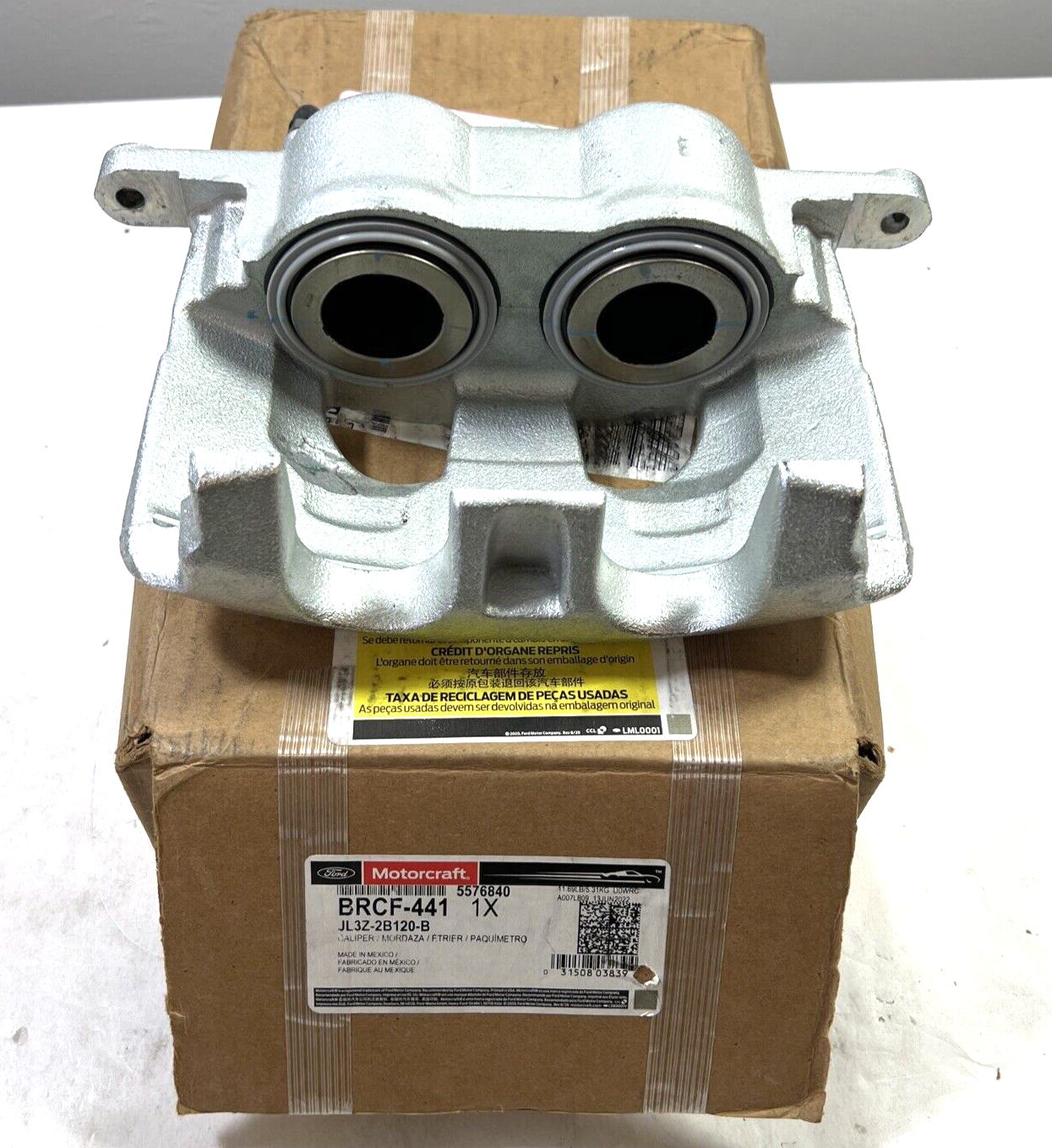 Genuine OEM Ford F-150 Right Side Brake Caliper 2018-2020 Motorcraft BRCF441