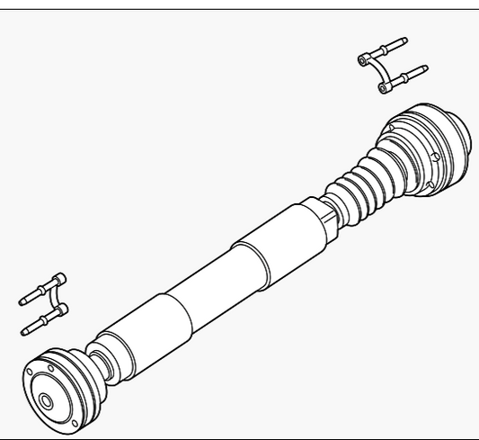 Genuine OEM Ford Bronco Drive Shaft Assembly 2021-2023 MB3Z4A376W