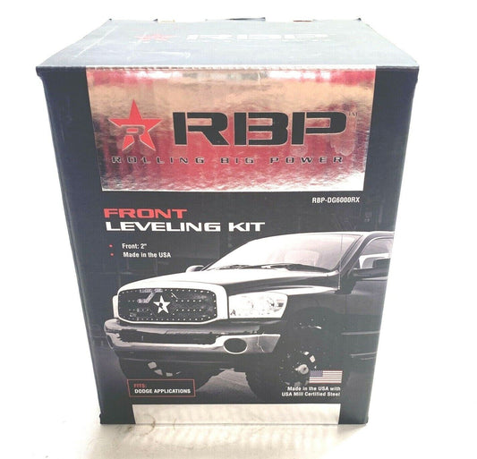 New RBP 2" Front Leveling Kit for Dodge Ram 1500 4x4 RBP-DG6000RX