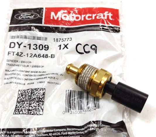 Genuine OEM Ford Edge Coolant Temp Sensor 2015-24 FT4Z12A648B Motorcraft DY1309