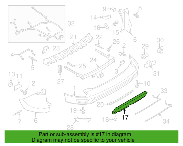 Genuine Ford Lower Cover CJ5Z-17K835-AC