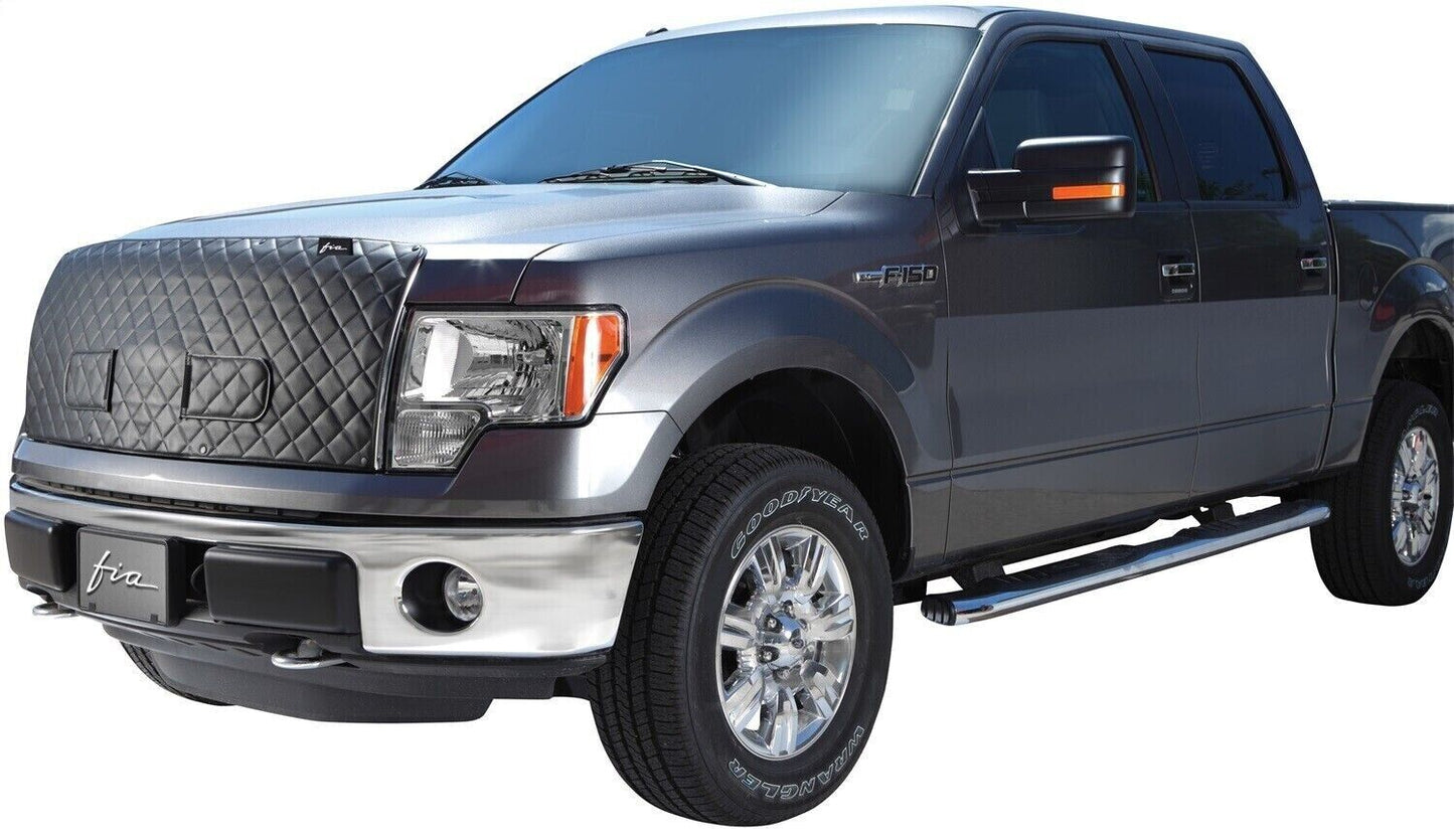 FIA WF922-24 Black Winter Front/Bug Screen for 17-19 Ford F-Series Super Duty