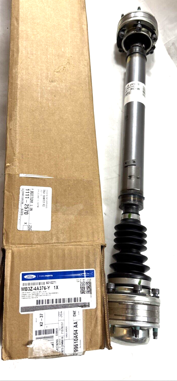 Genuine OEM Ford Bronco Drive Shaft 2021-2024 MB3Z4A376Y