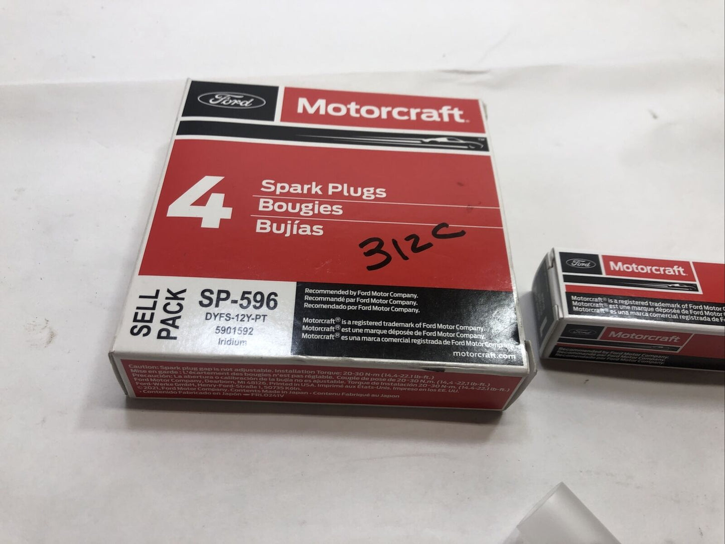 4 Pack Genuine OEM Ford F-150 Expedition 2021-2023 Spark Plug DYFS-12y-PT SP596