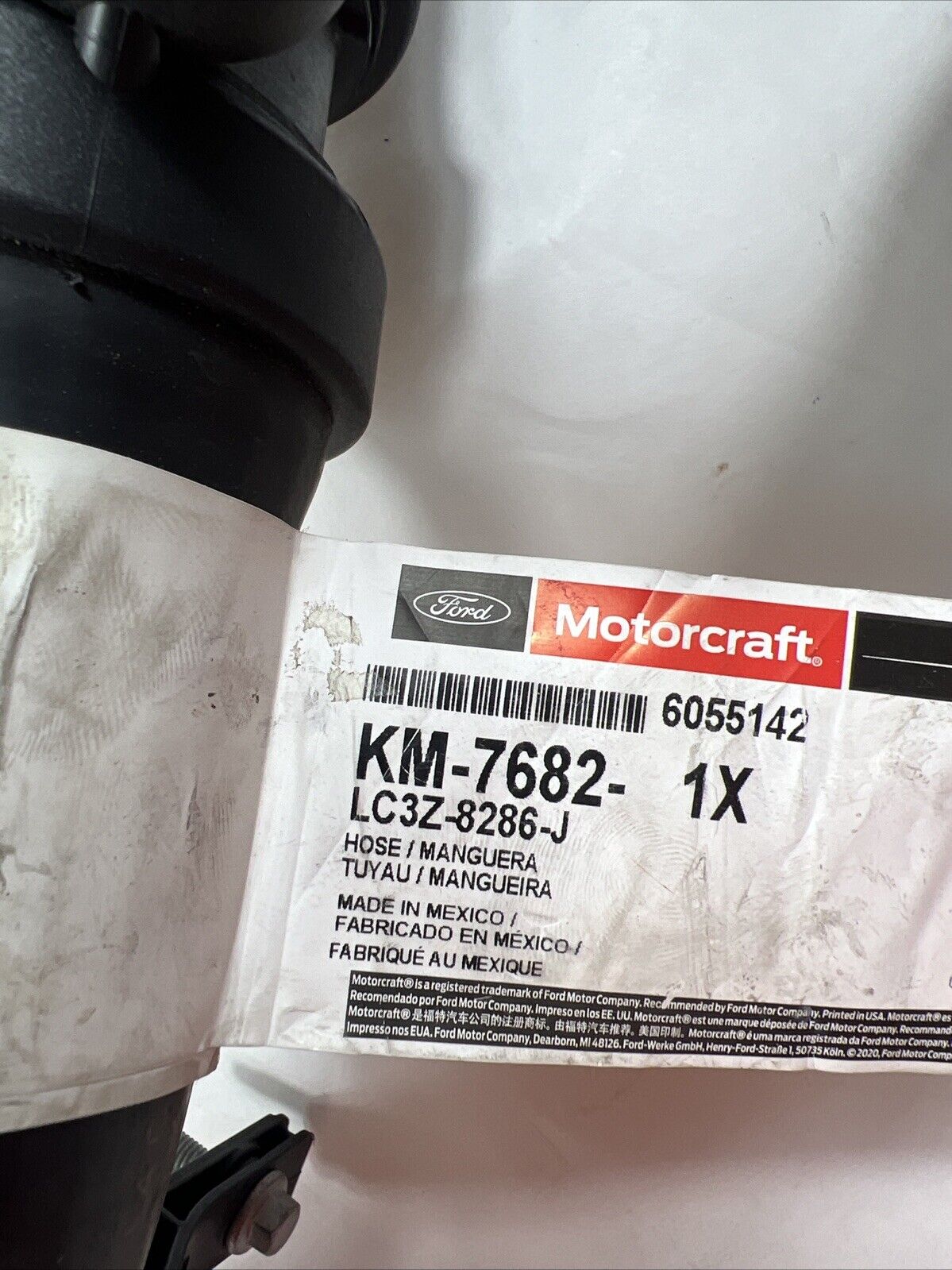 Genuine OEM Ford Radiator Coolant Hose Motorcraft KM7682