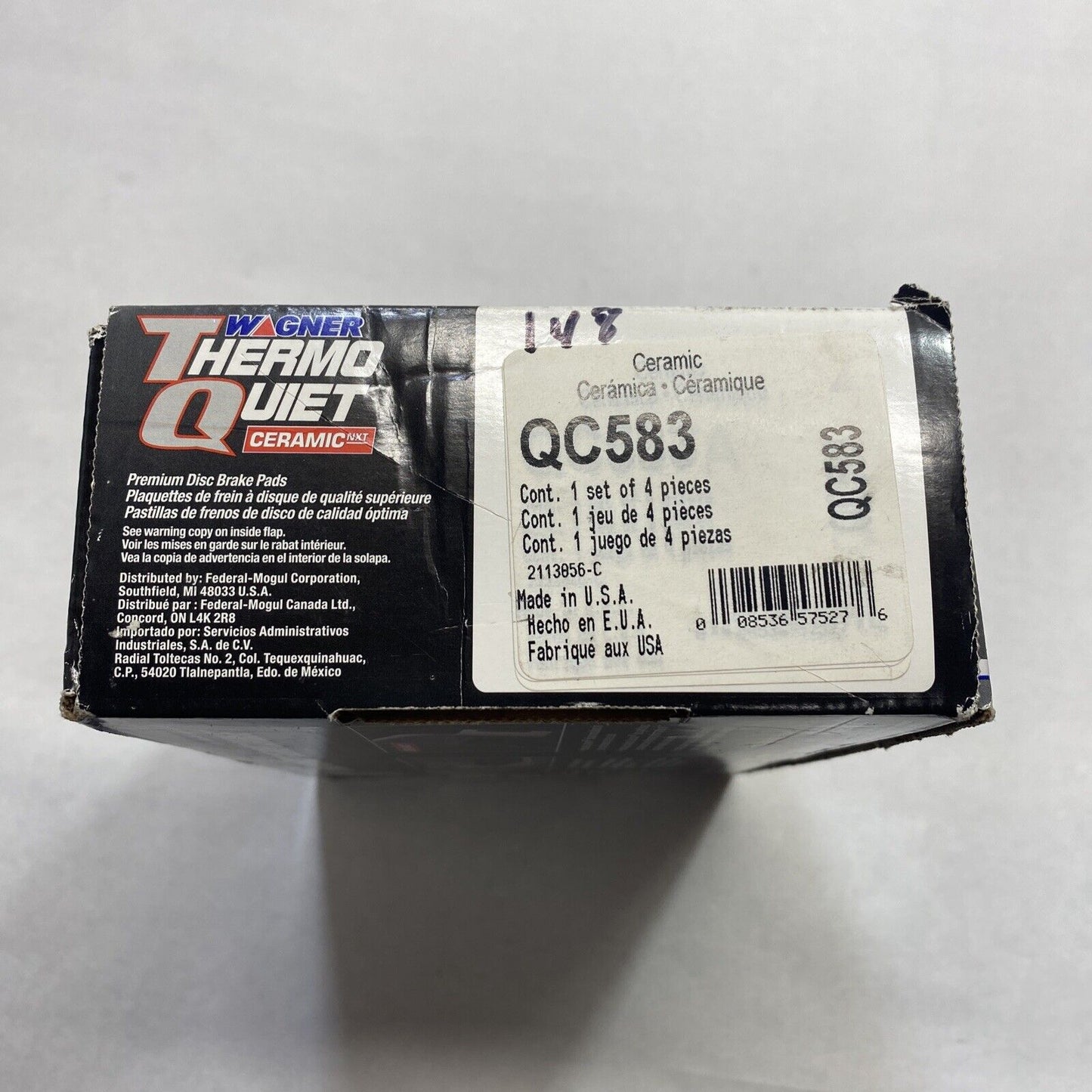 New Wagner ThermoQuiet Ceramic Brake Pads QC583