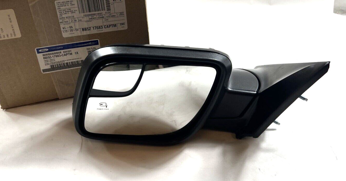 Genuine OEM Ford Left Driver Side Power Door View Mirror 11-15 BB5Z17683CAPTM