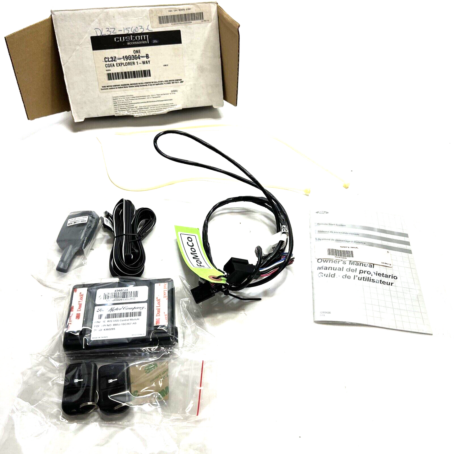 Genuine Ford Remote Start System Explorer Edge Flex MKT MKX 2011-15 CL3Z19G364B