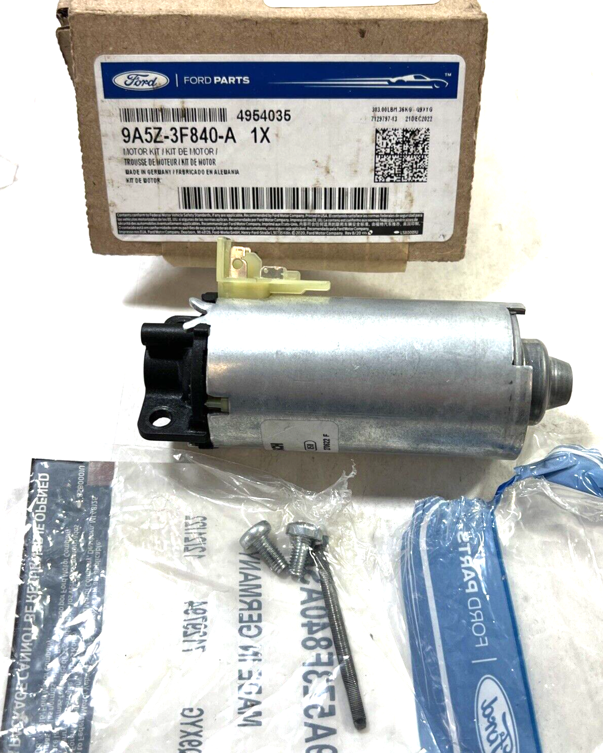 Genuine OEM Ford Steering Column Motor Adjustment Motor 2009-20 9A5Z3F840A