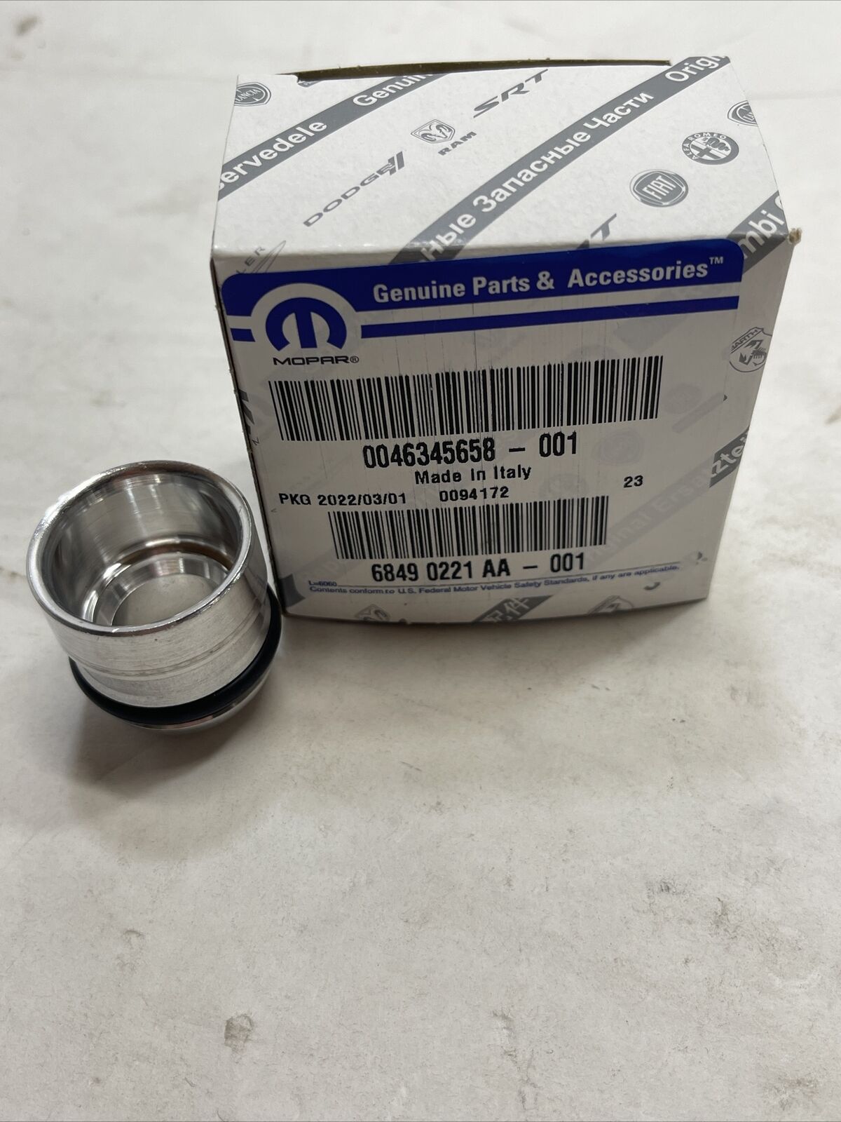 Genuine Mopar Egr Valve Tappet 68490221AA