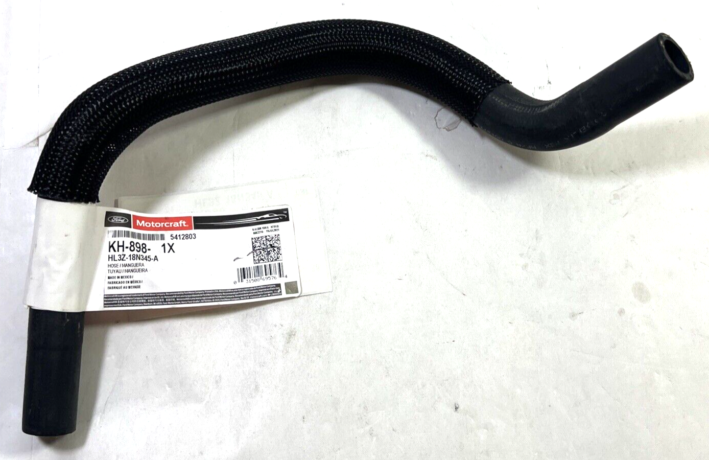 Genuine OEM Ford Heater Hose Motorcraft KH898