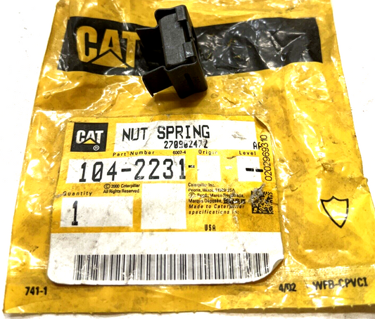 1042231 Nut Spring Fits Caterpillar Models