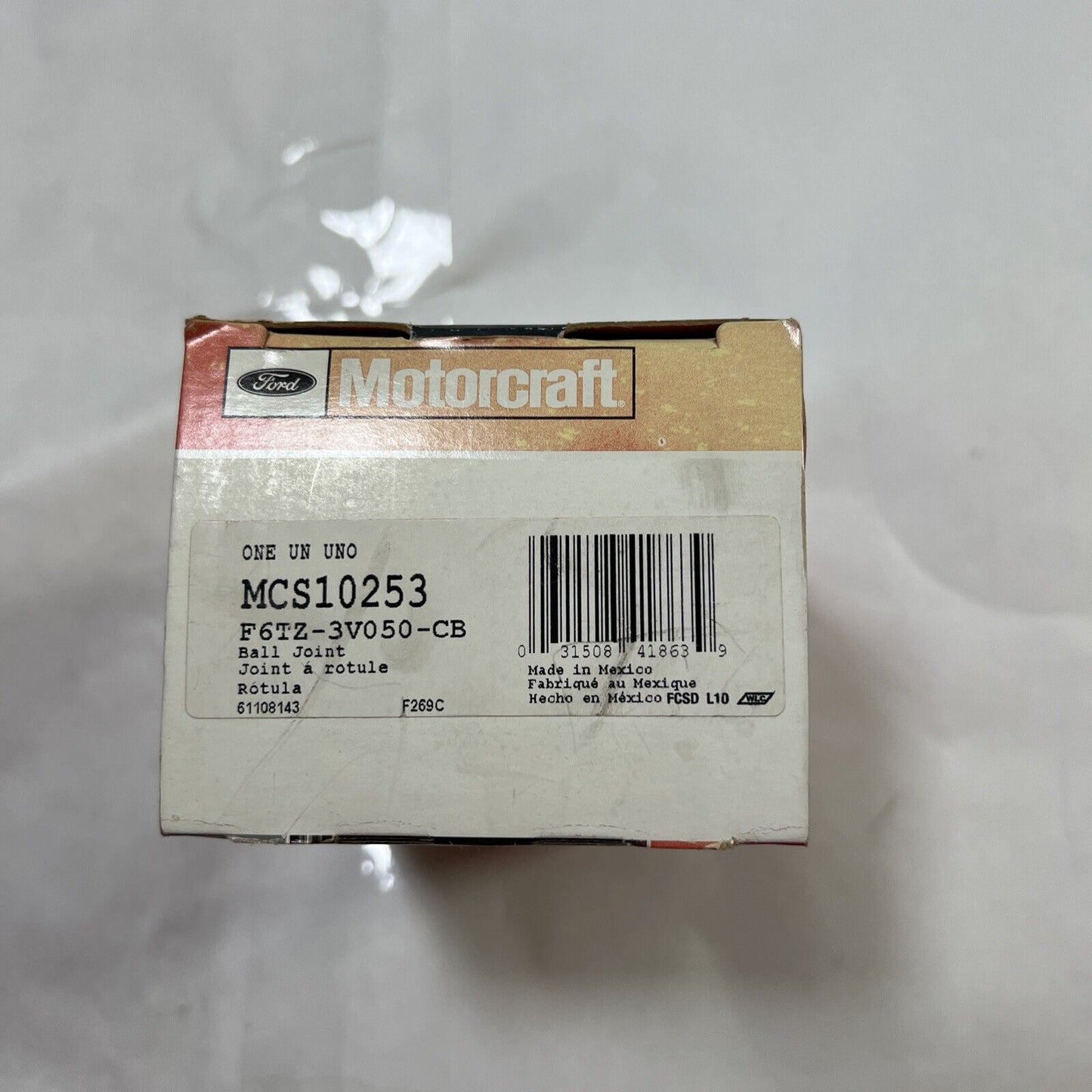 Genuine OEM Ford Control Arm Ball Joint Motorcraft MCS10253