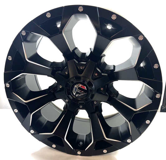 Fuel Off-Road 20x9 Wheel Matte Black D546 ASSAULT 8x180 +20mm Aluminum Rim