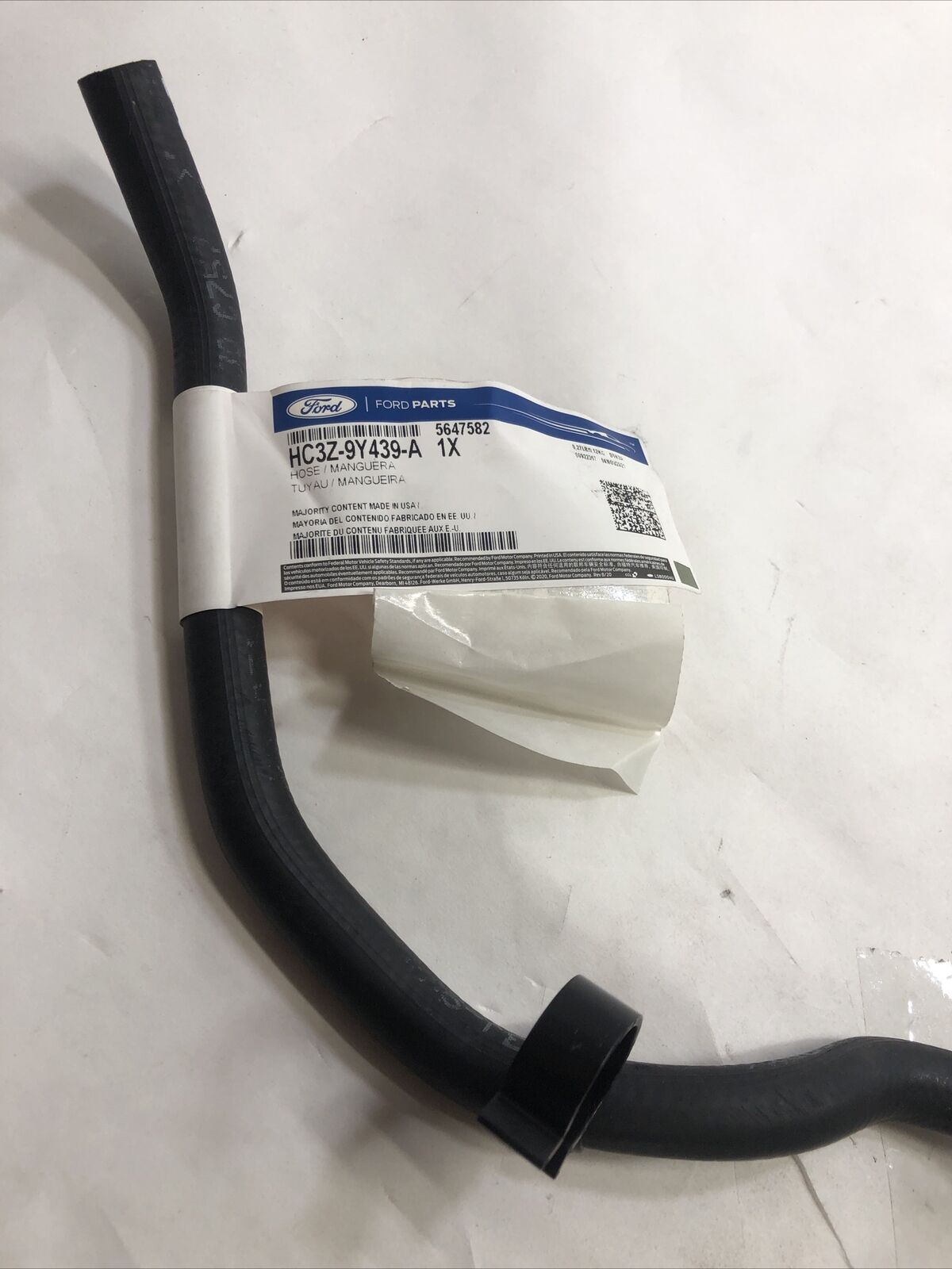 Genuine Ford Overflow Hose  2010  HC3Z-9Y439-A