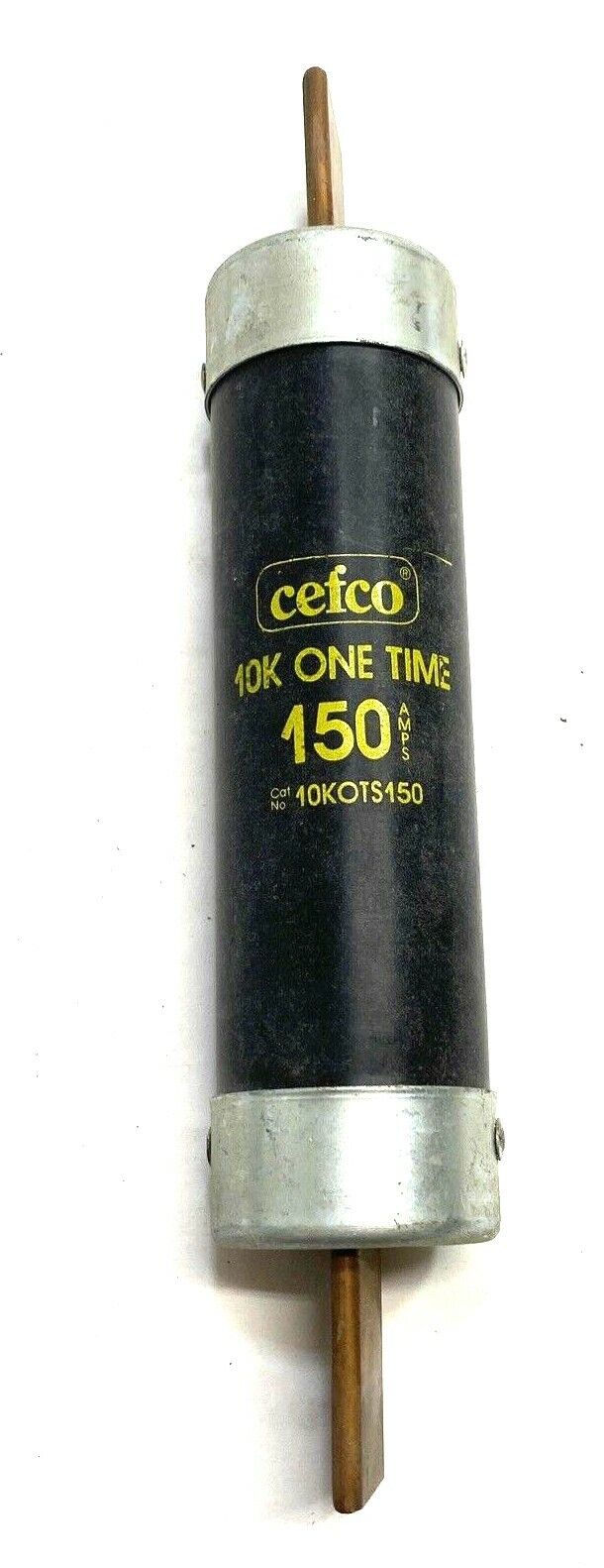 New Cefco 150 Amp Class H One Time Fuse 10KOTS150