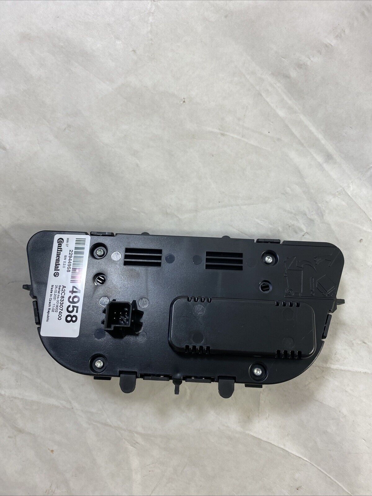 Genuine OEM GM ACDelco Buick Heating and A/C Control Panel 1574329 22944958