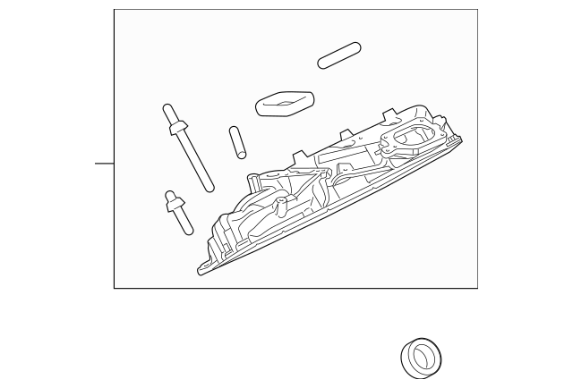 Genuine OEM Ford F-350 Super Duty Right Side Valve Cover Head 11-16 BC3Z6582M