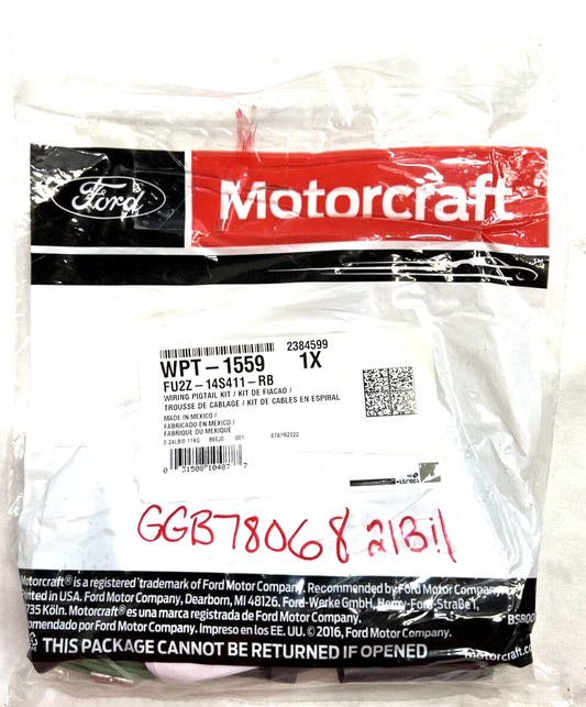 Genuine OEM Ford Sunroof Control Module Connector Wire Assm Motorcraft WPT1559