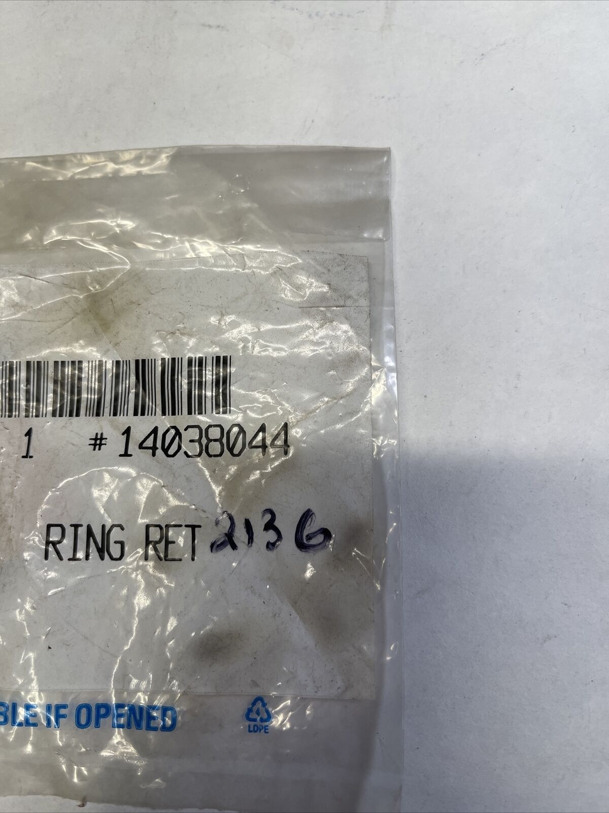 Genuine GM  Axle Lock Cam Cage Retaining Ring  14038044