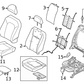 Genuine OEM Ford F-250 Super Duty Right Side Seat Frame 2017-2019 HC3Z9661704B