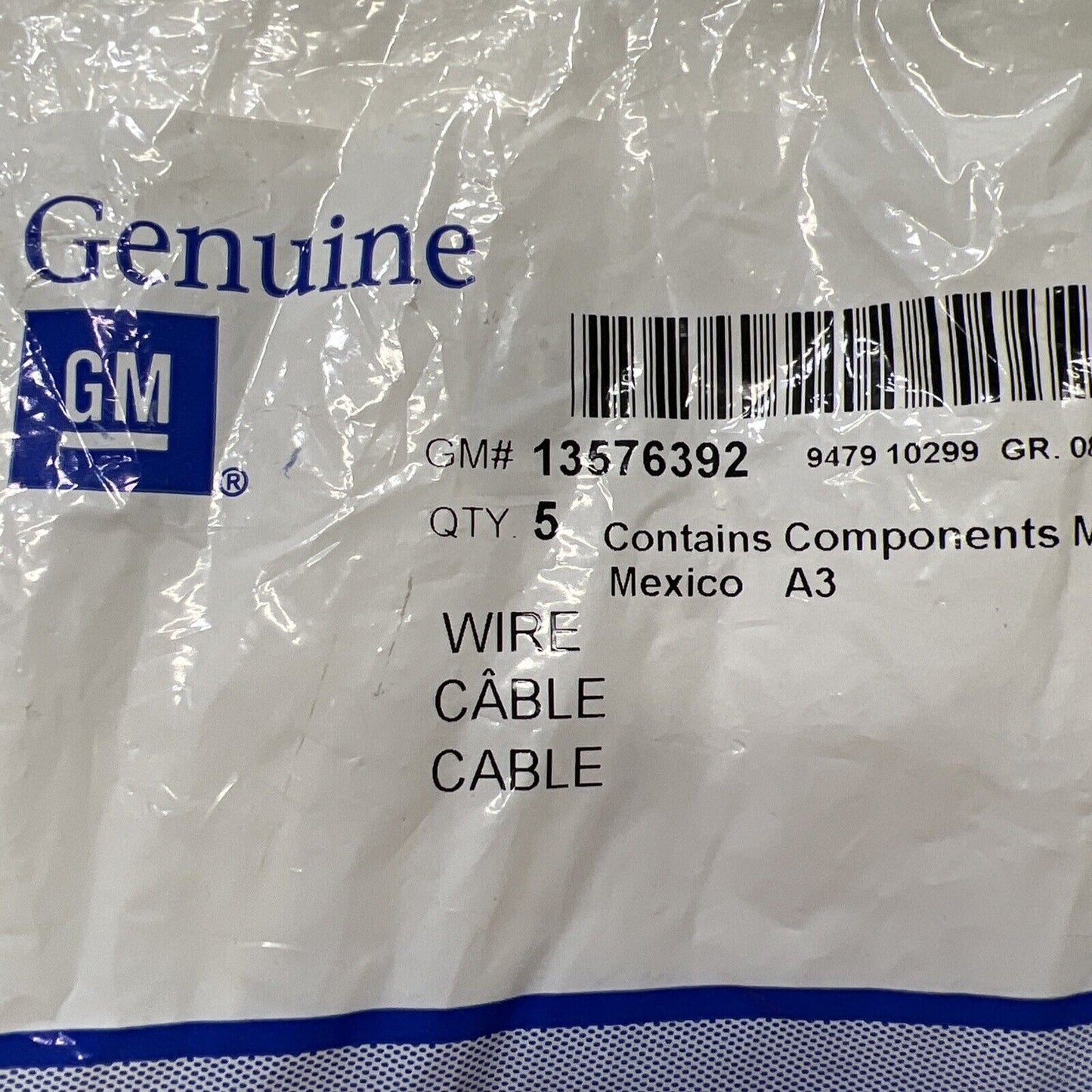 Genuine GM Multi-Purpose Wire Connector 13576392