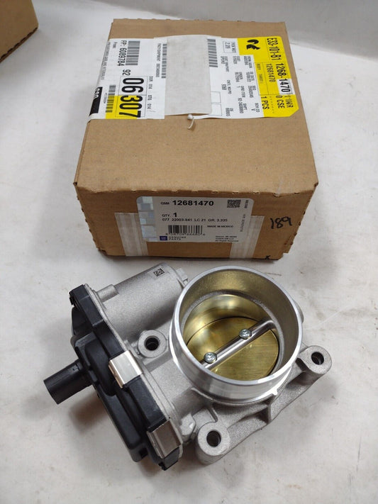 Genuine GM Fuel Injection Throttle Body Assembly with Sensor 12681470