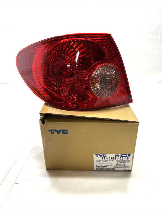 TYC Tail Light Assembly-S, Sedan fits 2005 Toyota Corolla 11-5704-90-9