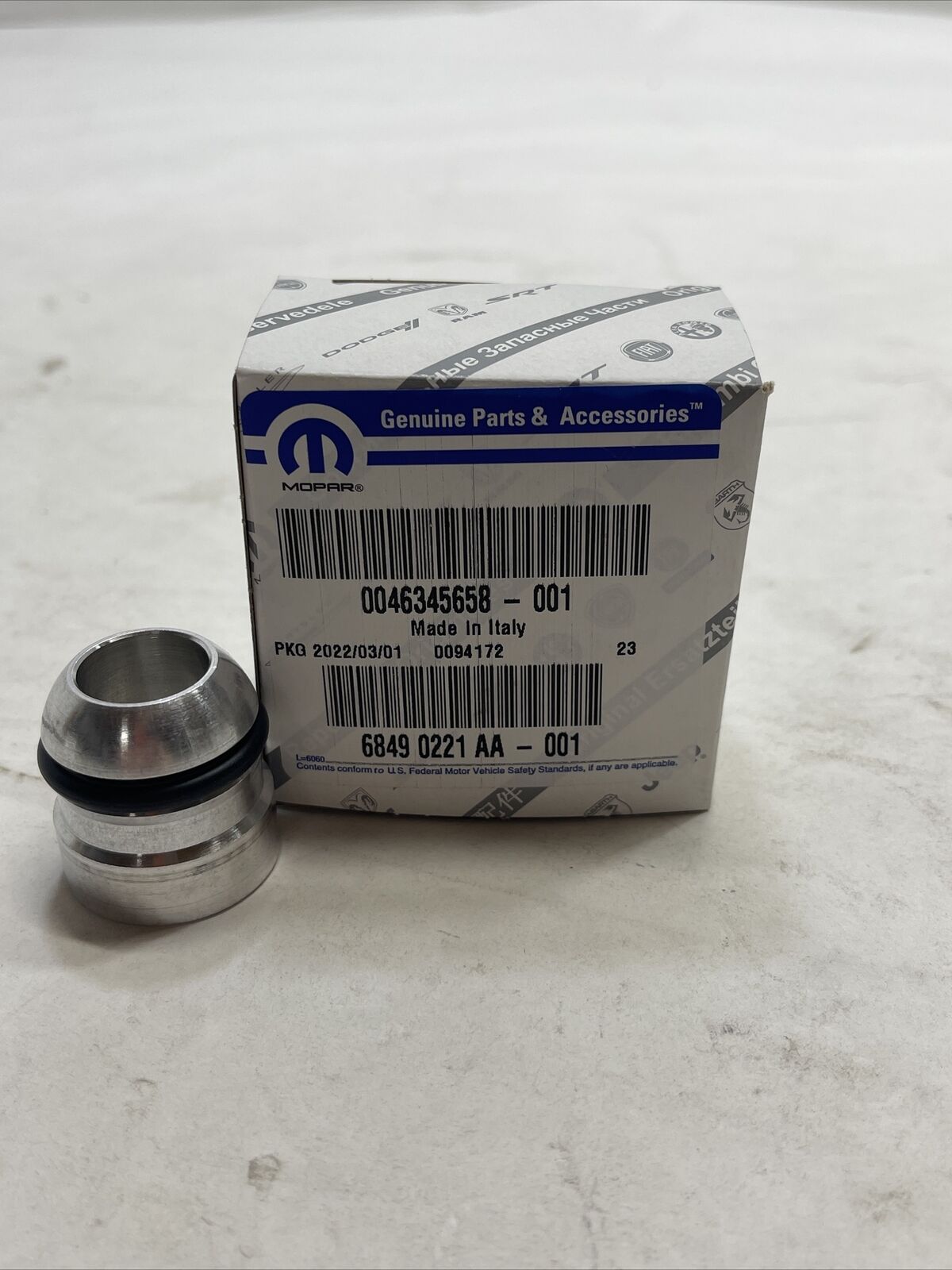 Genuine Mopar Egr Valve Tappet 68490221AA