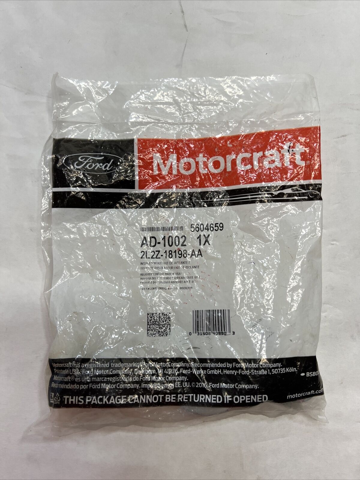 Genuine OEM Ford Explorer Spring Insulator 2002-2005 Motorcraft Ad1002