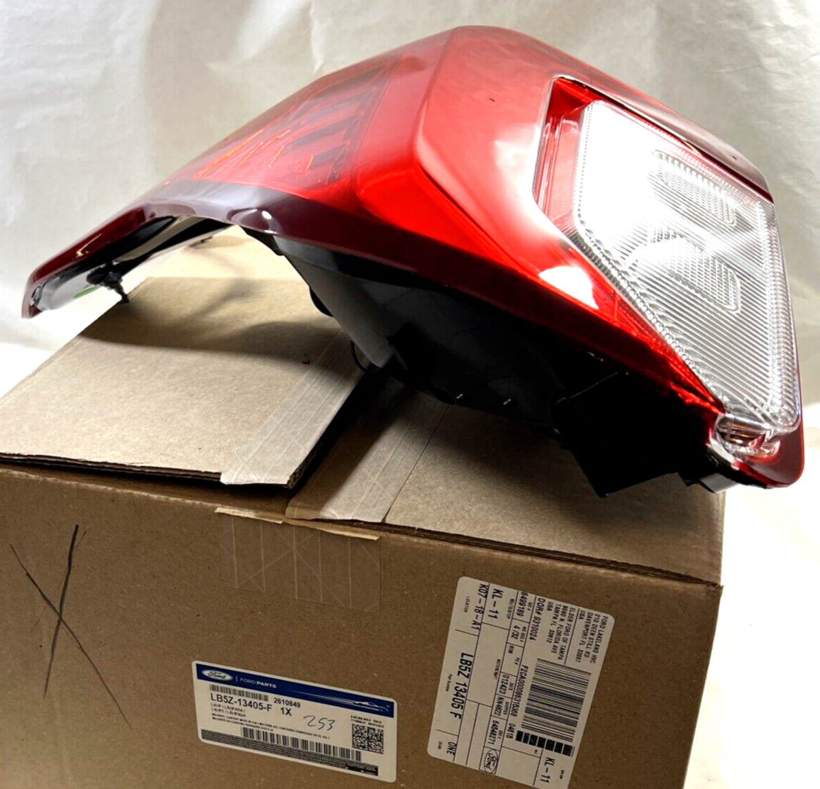 Genuine OEM Ford Explorer Tail Light Rear Driver Side 2020-2023 LB5Z13405F