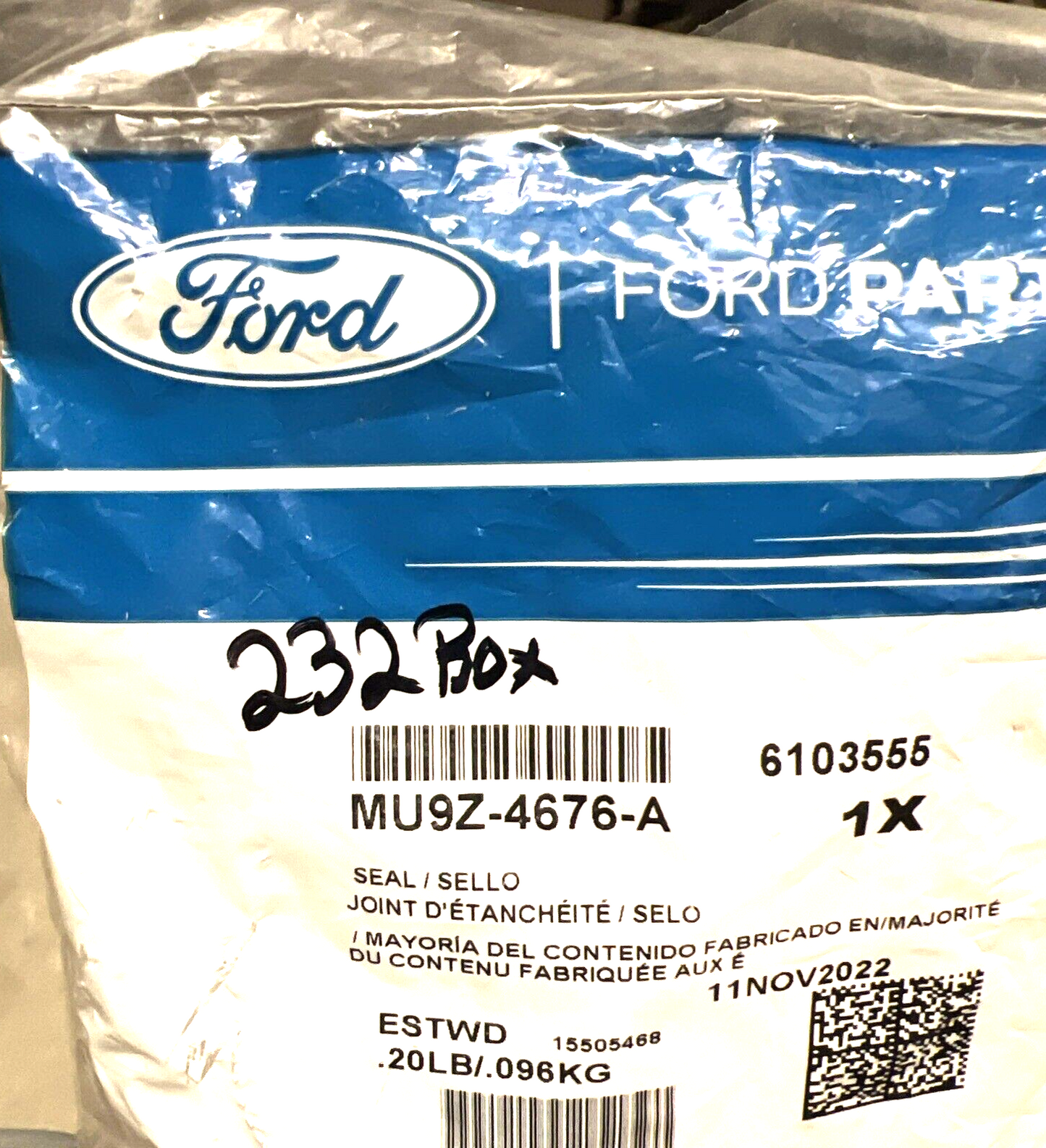 Genuine OEM Ford Seal Oil Assembly mu9z4676a