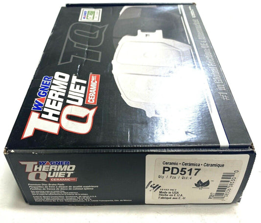 New Wagner ThermoQuiet Ceramic Brake Pads PD517