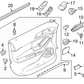 Genuine OEM Ford Interceptor Utility Door Trim Panel 16-19 FB5Z7823943GA