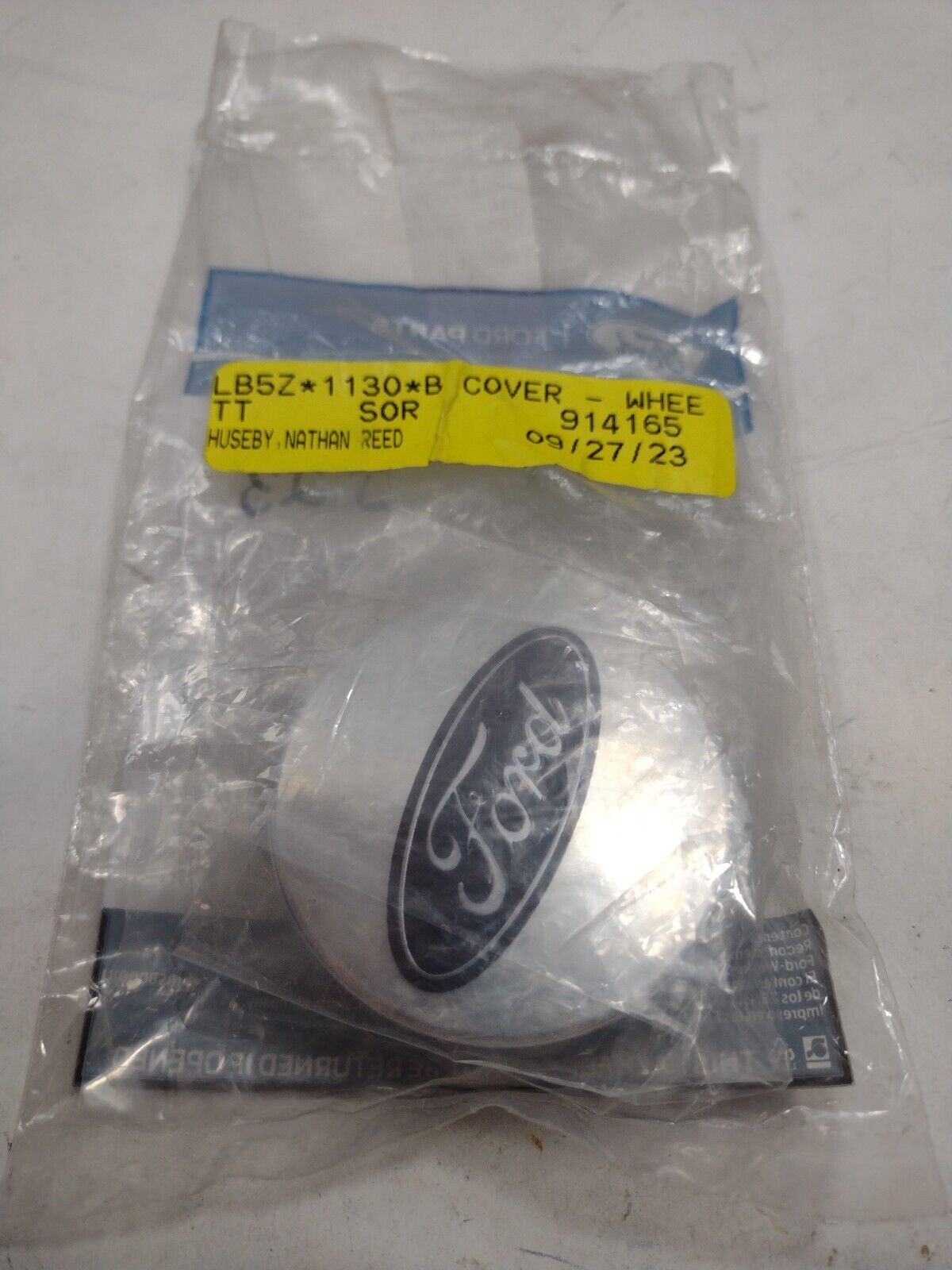 Genuine Ford Center Cap LB5Z-1130-B