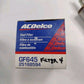 Genuine OEM ACDelco GF645 Fuel Filter GM 25168594