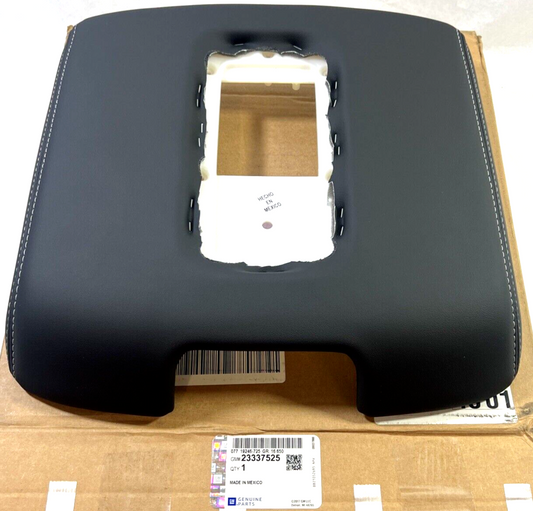 Genuine GM Tahoe Suburban Jet Black Armrest Console Center 2015-2020 23337525