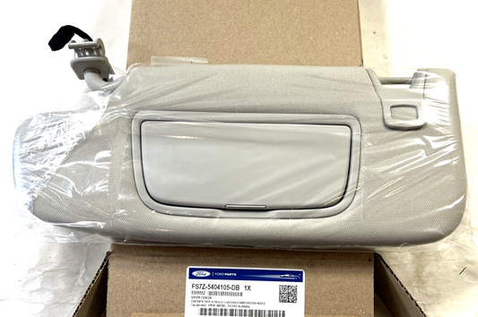 Genuine OEM Ford Left Side Sun Visor With Illuminated w/o Sunroof FS7Z5404105DB