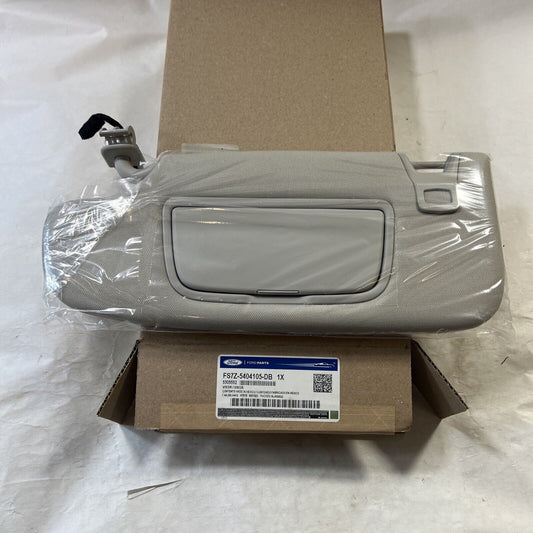 Genuine OEM Ford Left Side Sun Visor With Illuminated w/o Sunroof FS7Z5404105DB