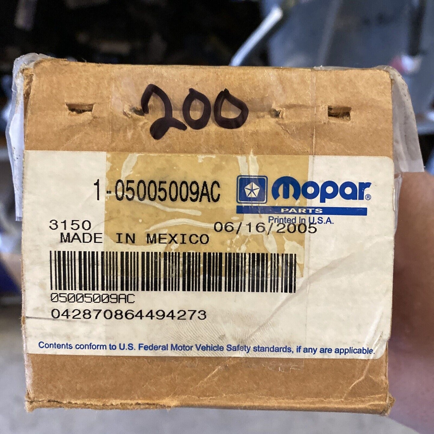 New OEM Mopar Rear A/C Heat HVAC Controller 5005009AC For 01-03 Grand Caravan